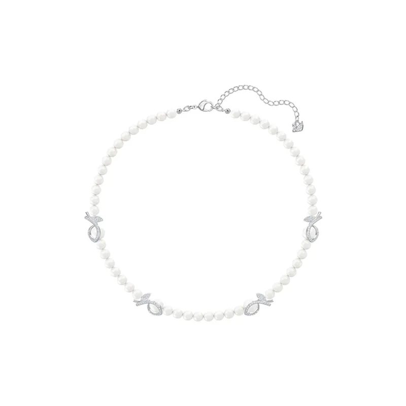Swarovski Leonore Necklaces Women's Silver-0