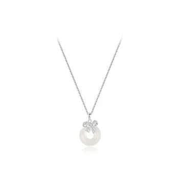 YOASOBI Colored Glaze Jade Necklaces Women's