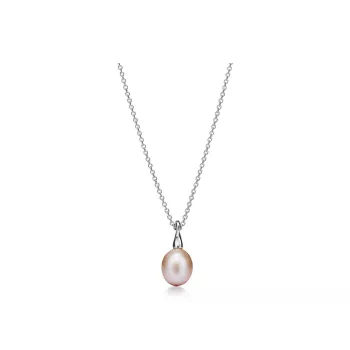 TIFFANY & CO. Necklaces Women's Silver