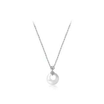 Jingleo Colored Glaze Necklaces Women's