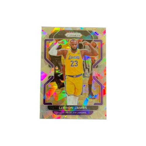 PANINI 2021 22 PRIZM Lakers The King LeBron James Old Man Silver Crush Star Card Product Access Sports Cards 1 Pc
