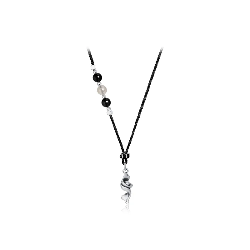 Jodie&Kevin The God Of Wealth Ancestral Court Joint Name Colored Glaze Necklaces Unisex-1
