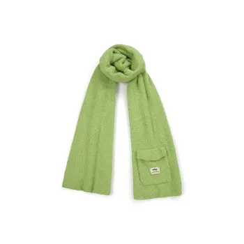 Guuka Knit Scarves Unisex Green