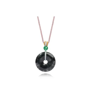 Zheng Baifu Agate Jade Necklaces Unisex