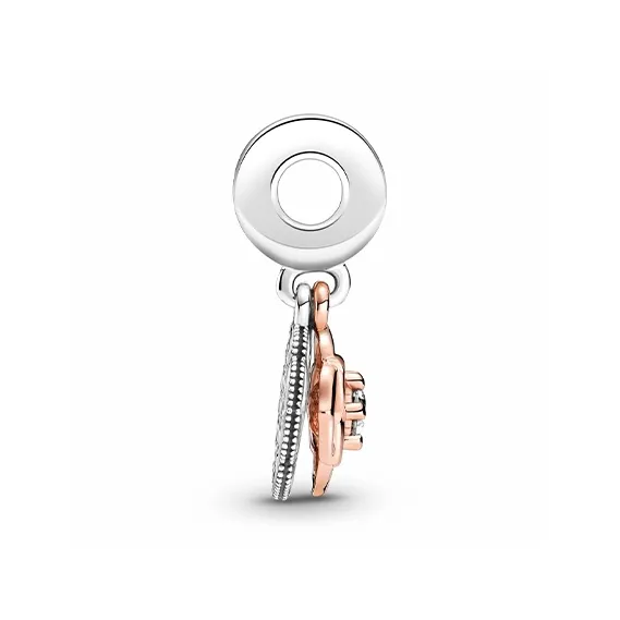 Pandora Charms / Pendants Women's Silver/Rose Gold-2
