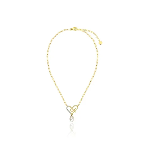 HEYUISLAND Copper Necklaces Women's Gold