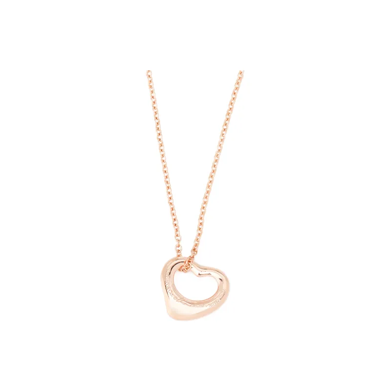 TIFFANY & CO. 18K Rose Gold Necklaces Women's Rose Gold-0