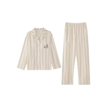 Maultiay Pajama Set Women's Apricot