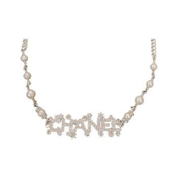 CHANEL 23P Metal Necklaces Women's