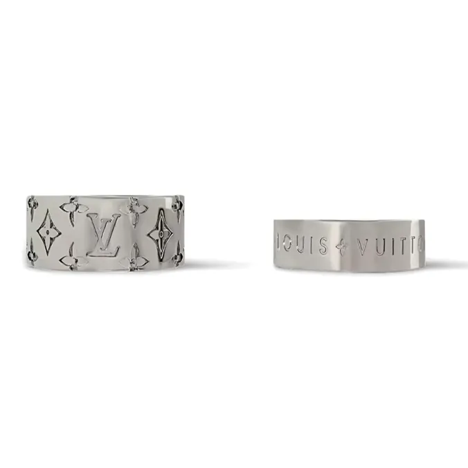 LOUIS VUITTON Lv Mosaic Set Of Rings-0
