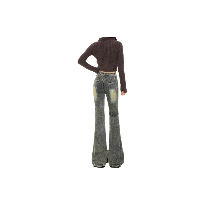 Wen Shan Jeans Women's Nostalgic Blue-6