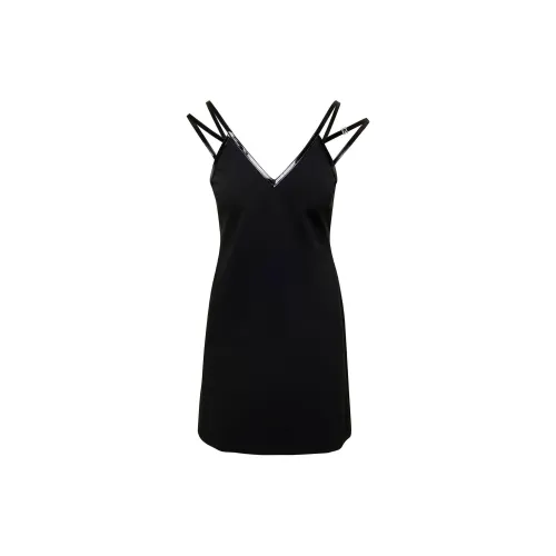 GUCCI Slip Dresses Women's Black