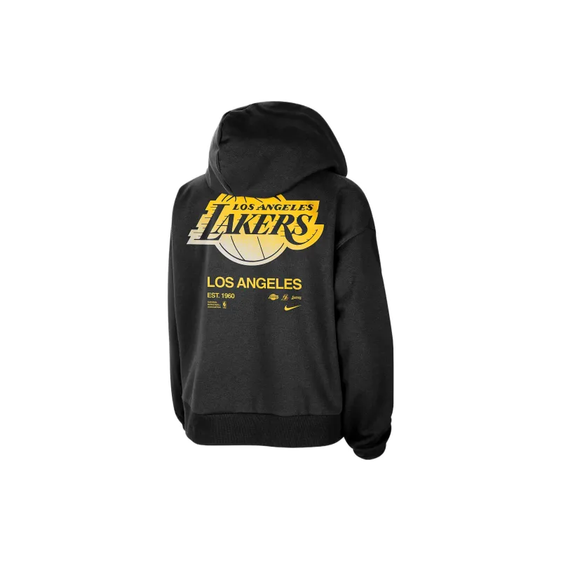 Nike Los Angeles Lakers Standard Issue Women's Nike Dri FIT Nba Pullover Hoodie-1
