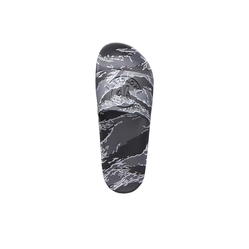 Moncler Basile Slide Slippers Men's Gray-3