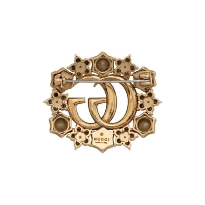 GUCCI Brooches Women's Gold-1