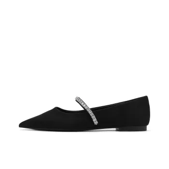 CHARLES&KEITH Small CK Casual Single Shoes 1cm Women's Multicolor