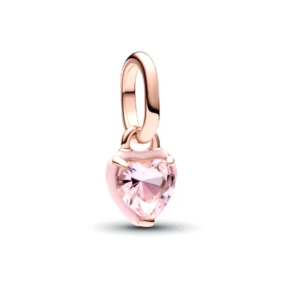Pandora 14K Rose Gold Plated Pendants Women's Pink-0