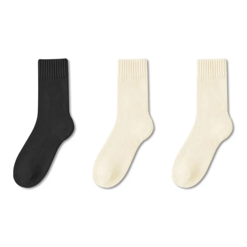 Mulong Family Mid Calf Socks Unisex 3 Pack-25