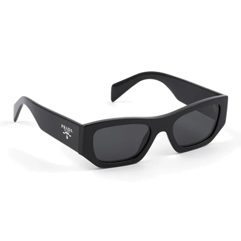 PRADA Logo plaque Rectangle frame Sunglasses-0
