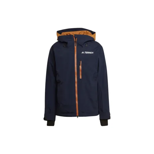 Adidas Ski Jacket Men Navy Blue