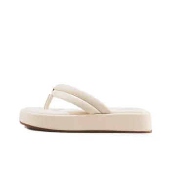 Hush Puppies Quiet Flip Flops Women's White