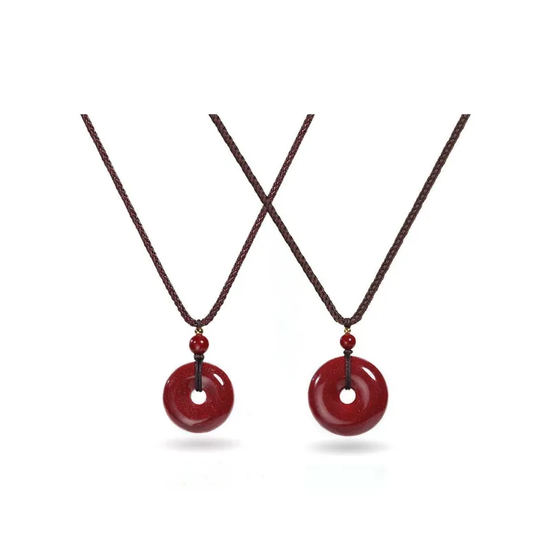 Asia Star Cinnabar Necklaces Unisex-4
