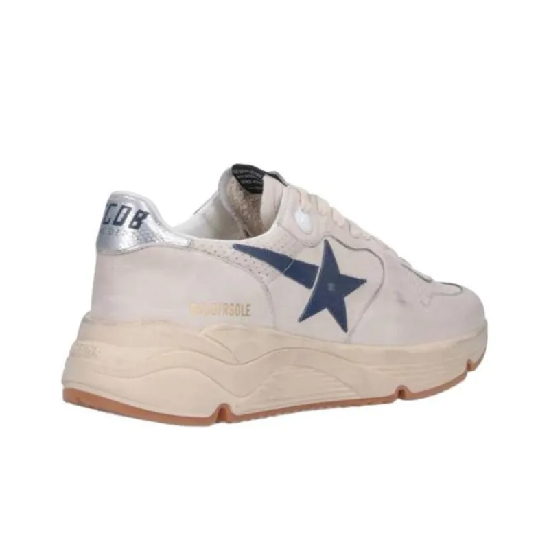 Golden Goose Running Sole Low Top Running Shoes Men's White-3