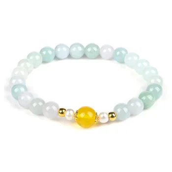 Yi Zhen Ge Glutinous Jade Jadeite Bracelets Women's
