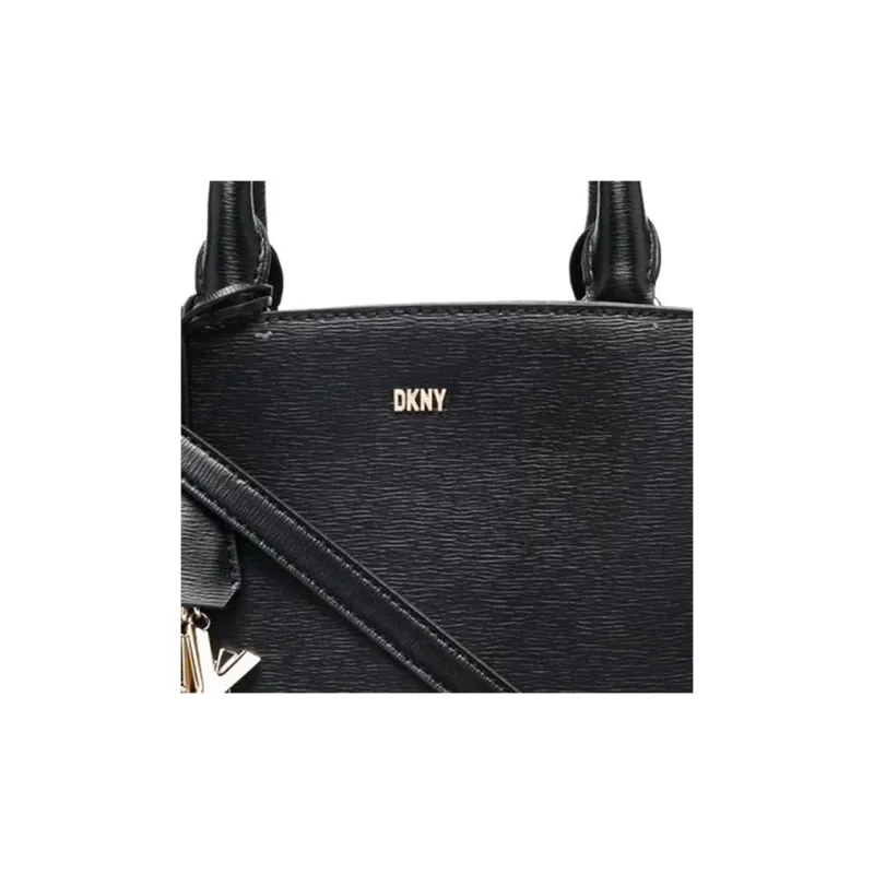 DKNY Polyester Shoulder Bag Crossbody Bag Handbag Regular Women's Black-3
