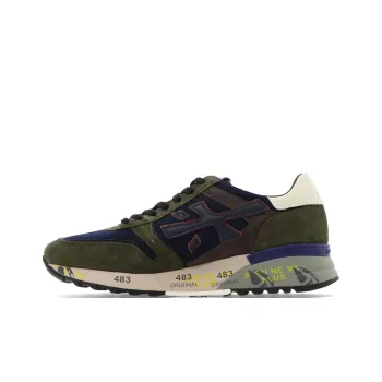 PREMIATA Mick Cushioning Low-Top Casual Shoes Men's Turquoise