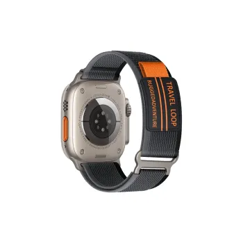 Senior's House Compatible With Apple Watch Ultra Dual-Section Wild Trail Loop Watch Bands Sports Niche Original Unisex
