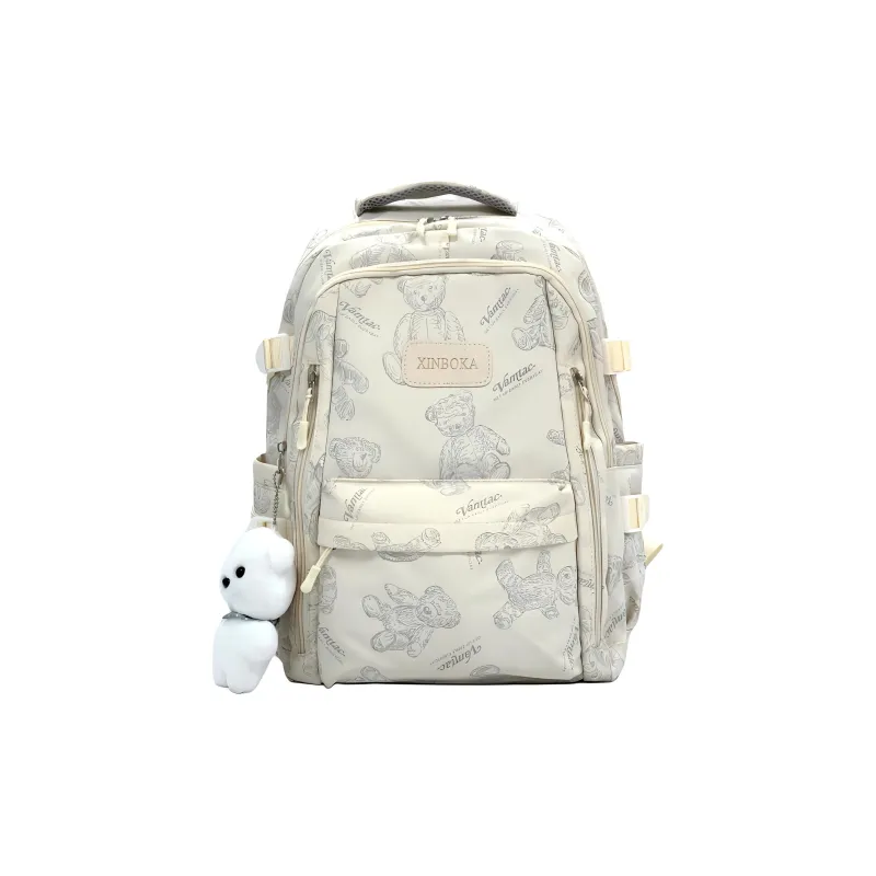 Victorian Traveler Nylon Backpack Regular Unisex Multicolor-1
