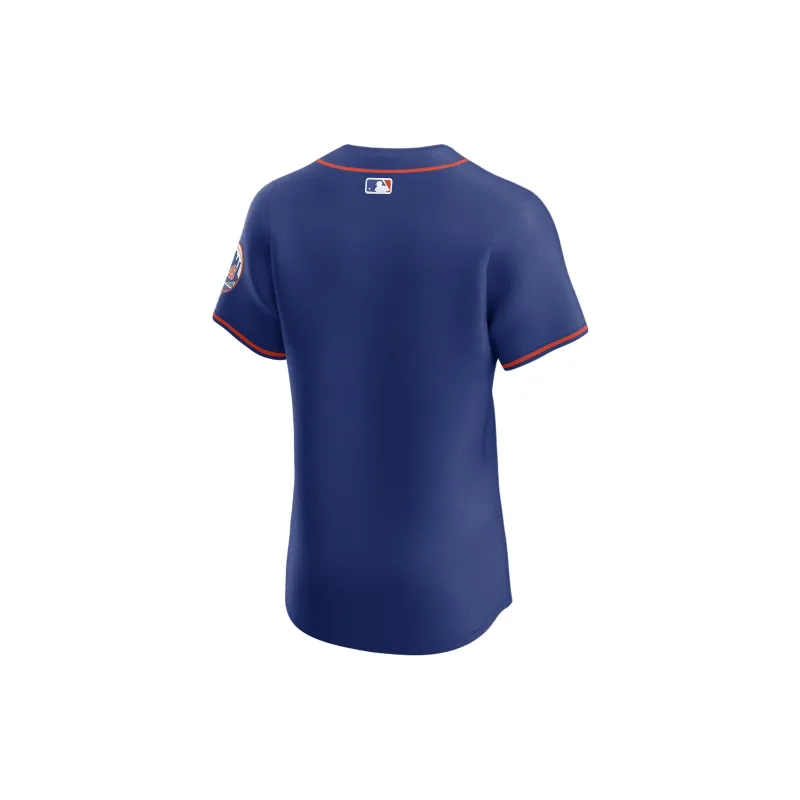 Nike Dri-FIT ADVNew York Mets Baseball Jacket Men's Blue-1