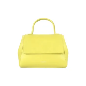 Le Parmentier Calfskin Handbag Regular Women's Lemon