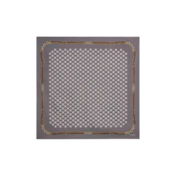 CELINE Bandana In Heritage Silk Twill