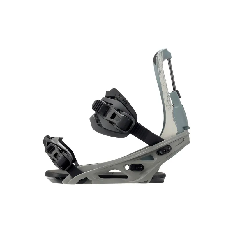YONEX Single Snowboard Ski Bindings Unisex Gray Green-2