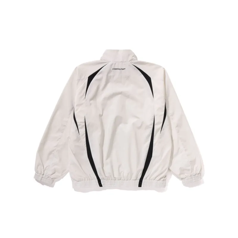 A BATHING APE Bathing Ape Logo Nylon Track Jacket-3