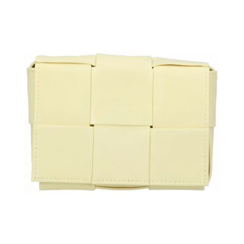 Bottega Veneta CASSETTE Cow Leather Shoulder Bag, Crossbody Bag Mini Men's Yellow-0