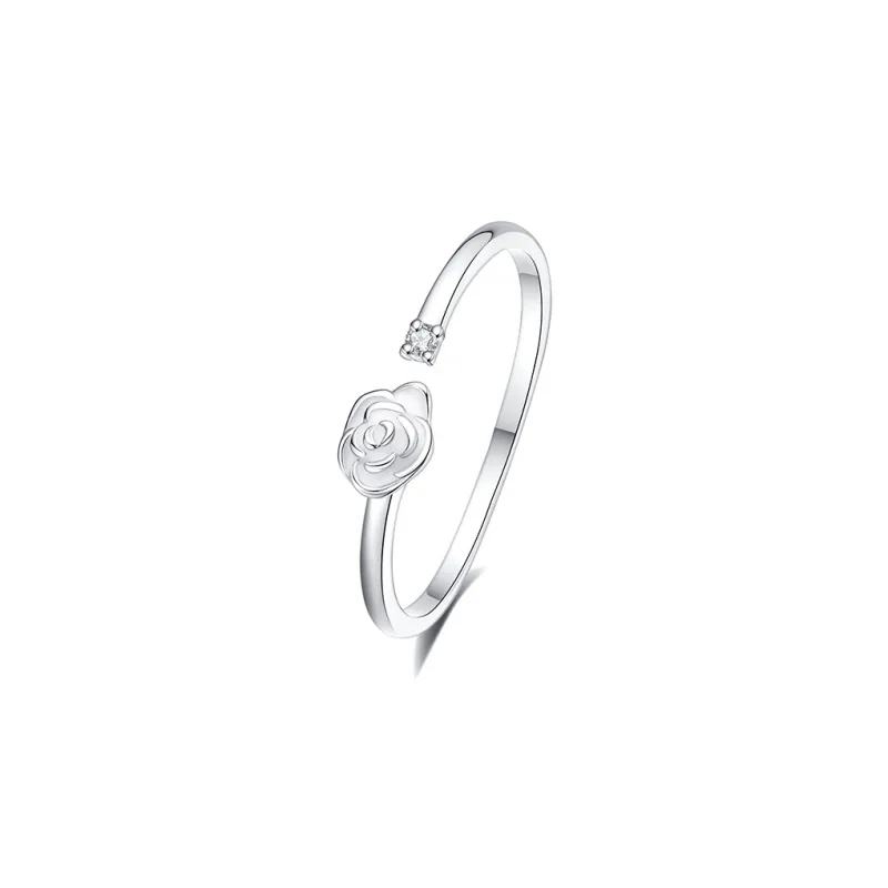 Asia Star S999 Silver Rings Women's-0