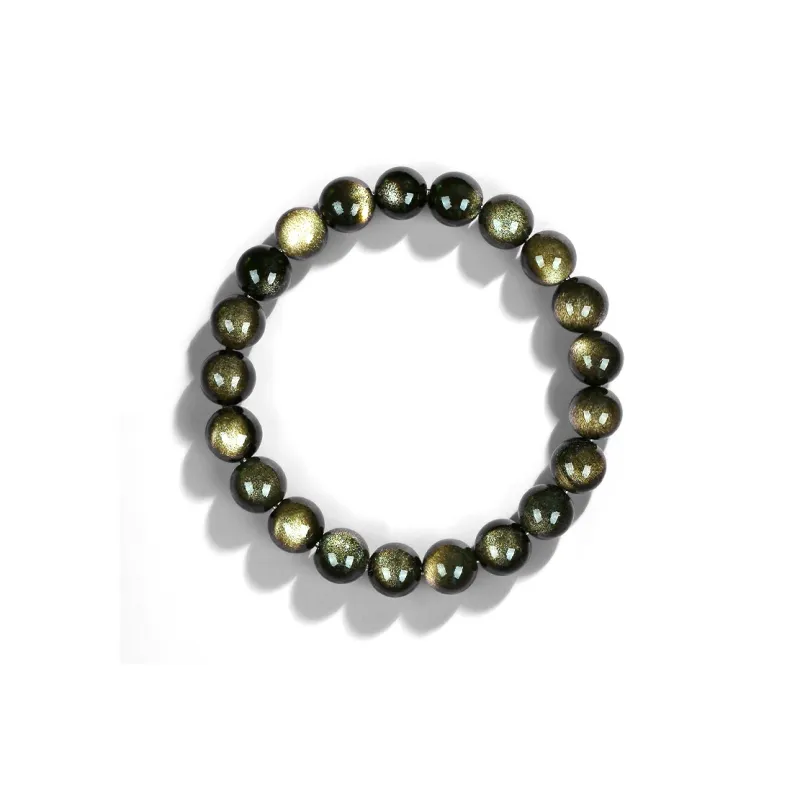 Moon Jewelry Obsidian Bracelets Unisex-1