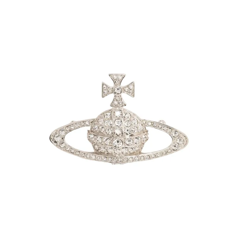 Vivienne Westwood Vintage Vivienne Westwood Crystal Brooch-0