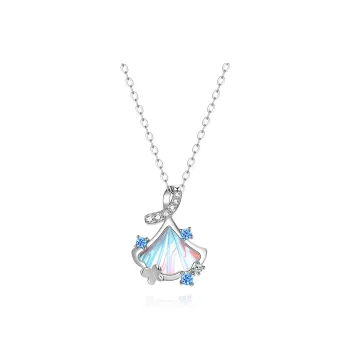MURSTER Colored Glaze Necklace Gift For Girlfriend Bestie Birthday Present Women's