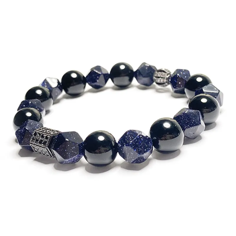 MOUNTAINS AND MANS Agate Bracelets Unisex-15
