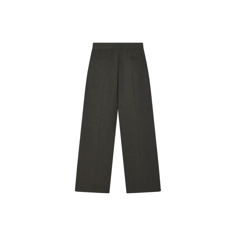 FILA Knitted Sports Pants Women's Warm Carbon Gray-1