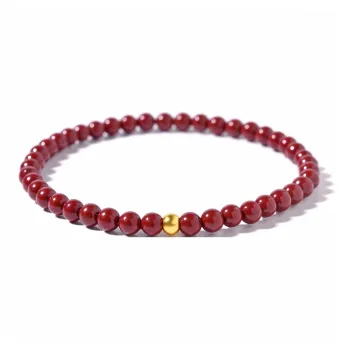 Lingfei Cinnabar Jade Bracelets Women's