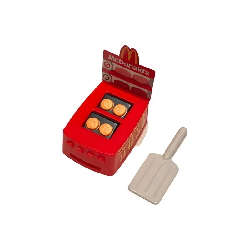 McDonald's Playhouse Collection Happy Paradise Kids Set, Hamburger Grill Machine Toys-0