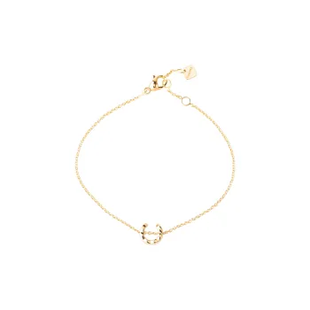 CHANEL Coco Metal Bracelets Women's Beige Gold