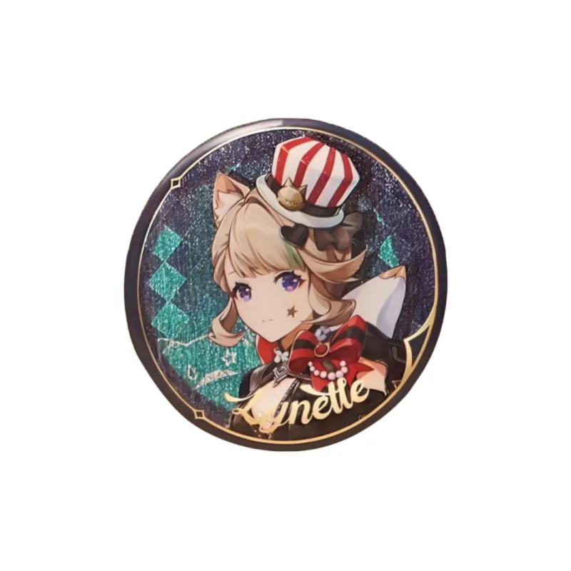 GenShin Linny Linette 2024 KFC Collaboration Badges-1