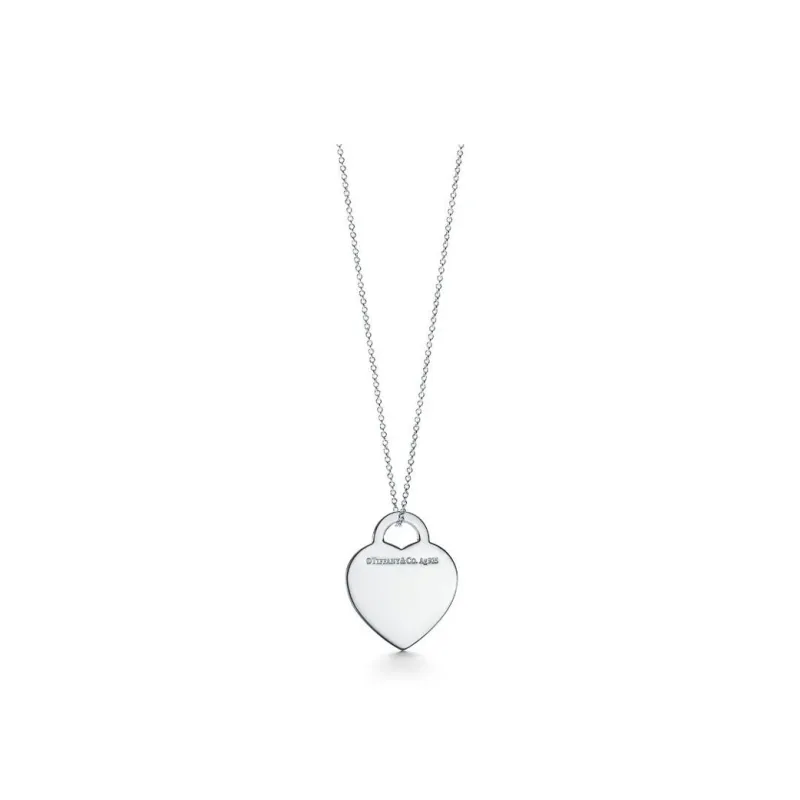 TIFFANY & CO. 925 Sterling Silver Necklaces Women's Cyan-1