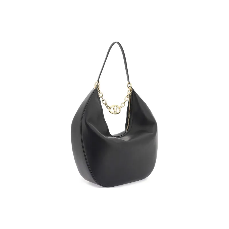 Valentino VLogo Moon Zip Up Maxi Shoulder Bag-1